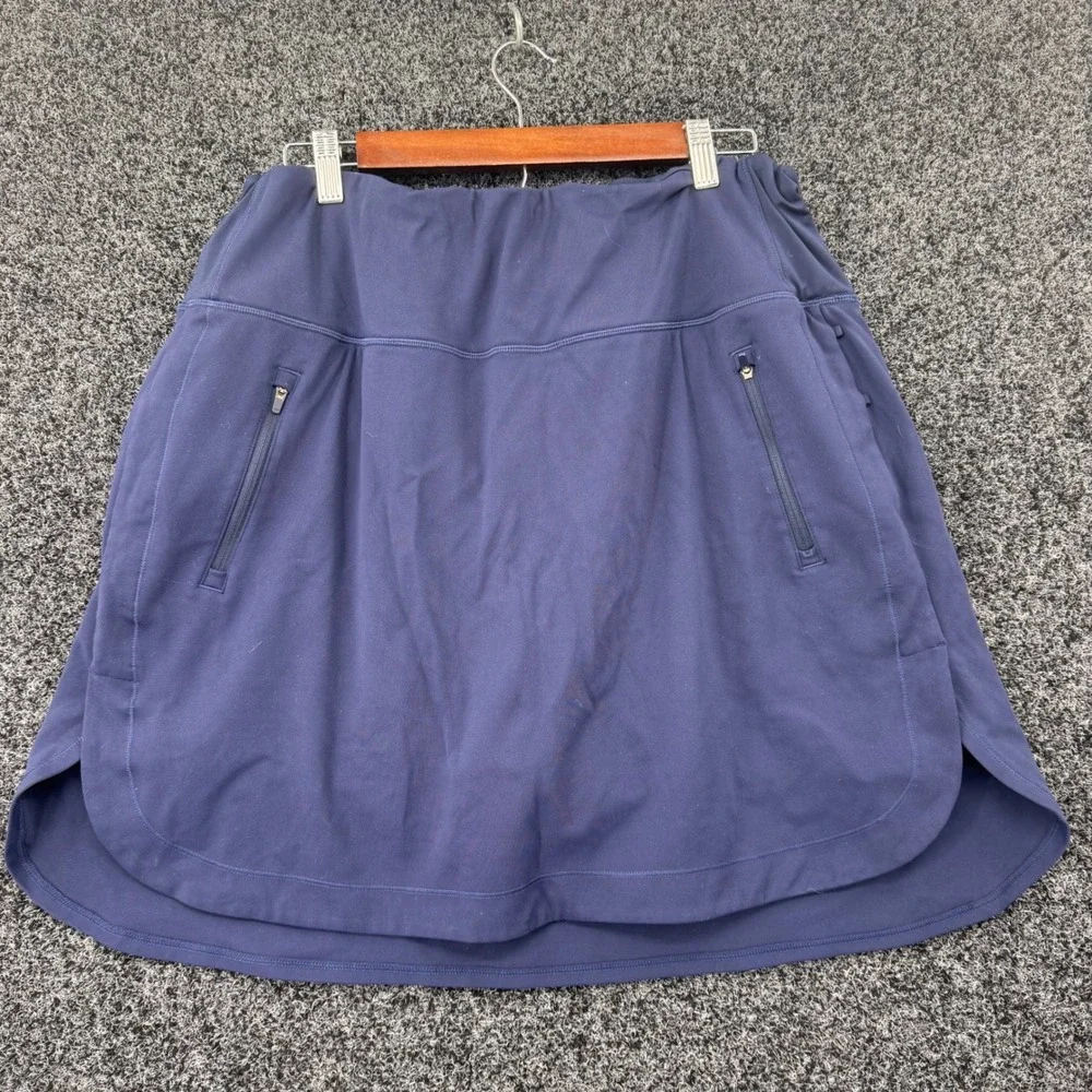 Athleta Fairway Golf Skort 18 Navy Blue Activewear Skirt Plus Size 2X